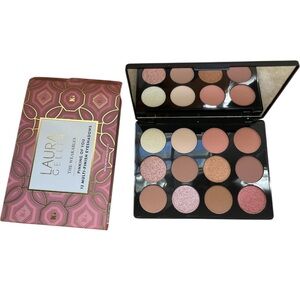 Laura Geller - The Wearables - PINKING OF YOU -  12 Multi-Finish Eyeshadows NIB
